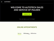 Tablet Screenshot of eddiesautotech.com